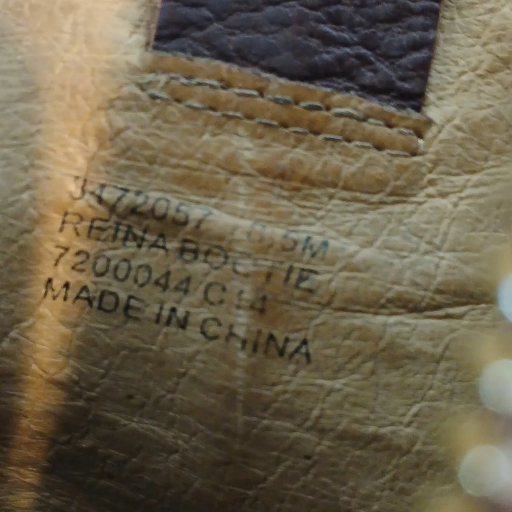 Frye Rich Brown Leather Ankle Booties Women's Sz 8.5 - Picture 11 of 12